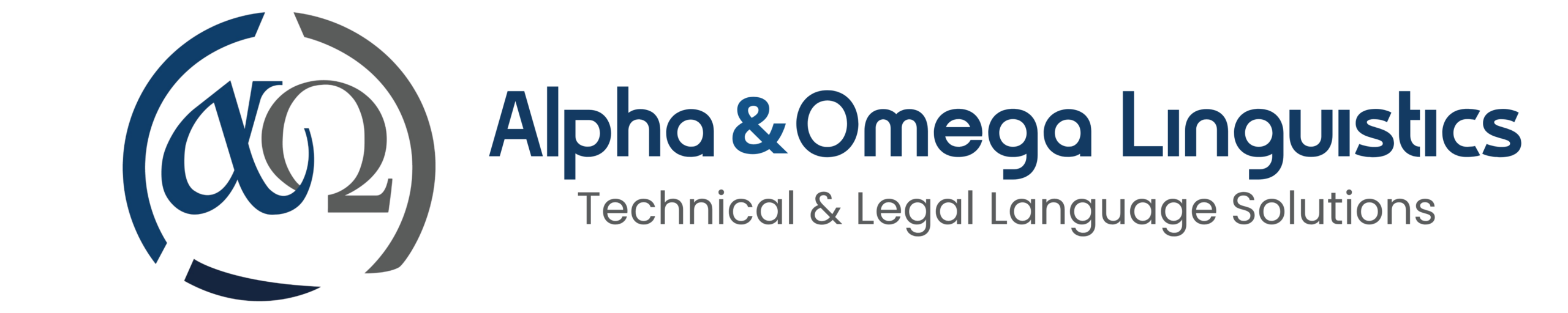 Alpha & Omega Linguistics Logo